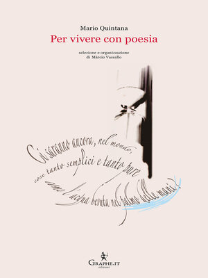 cover image of Per vivere con poesia